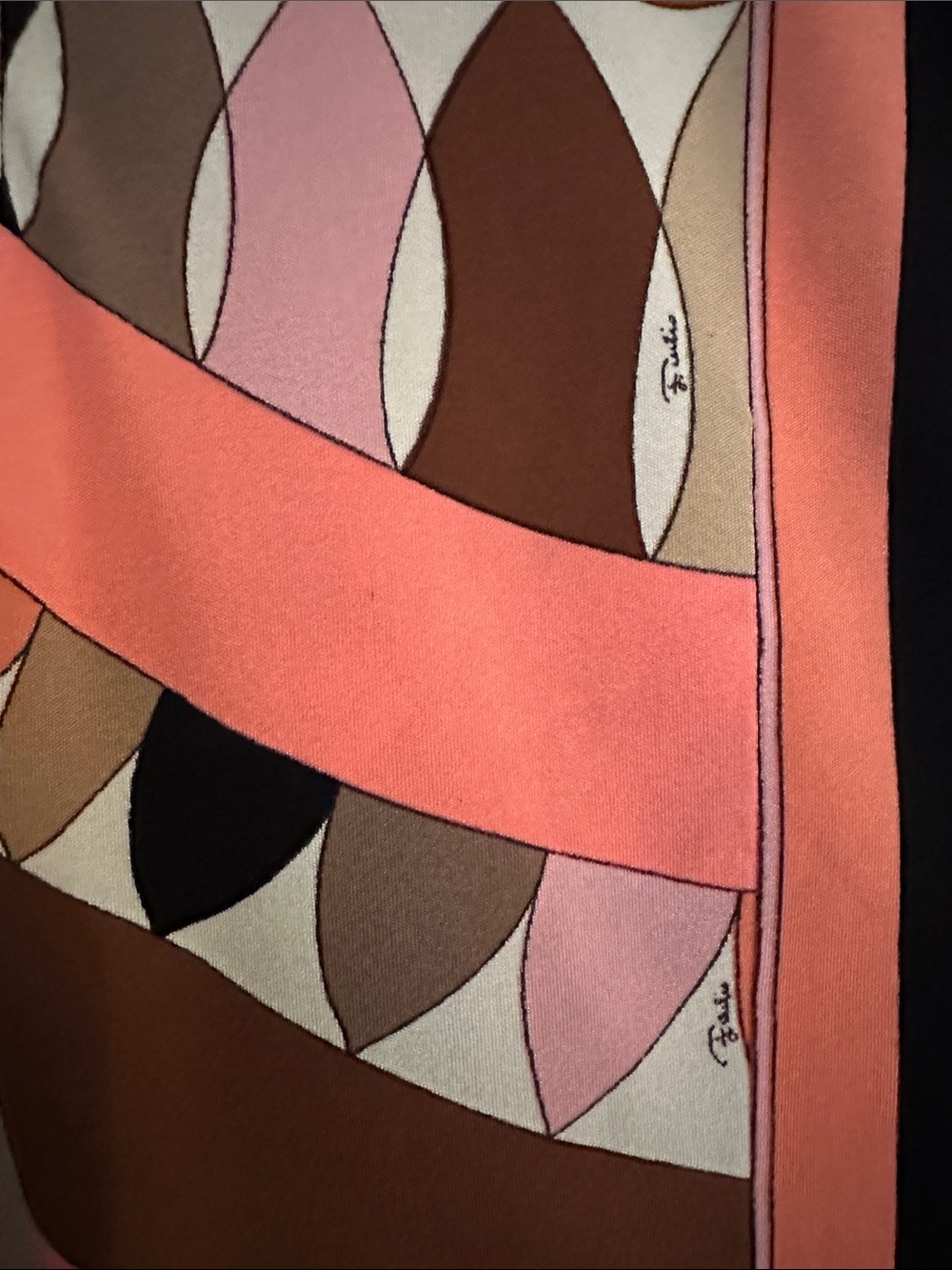 Rare Vintage 1960s Emilio Pucci for Saks Fifth Avenue Silk Jersey Dress - Picture 4 of 6